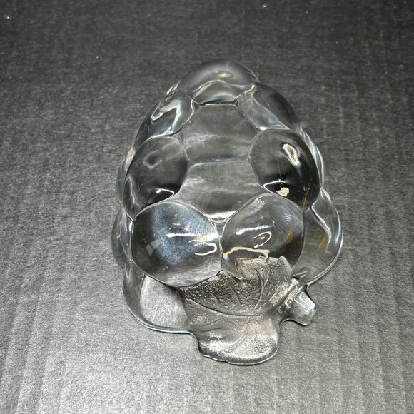 Studio Nova Grape Cluster Shaped Candy Dish Bowl Crystal Glass Clear - Set Of 2 - Picture 3 of 6